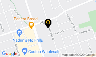 Ember's Gas Fireplace Service in Oshawa map