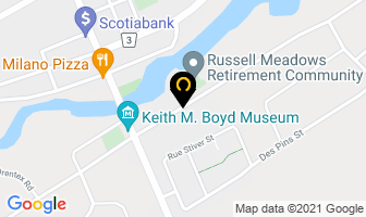 Embrem Realty in Russell map