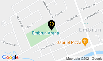 Embrun Community Center Hall in Embrun map