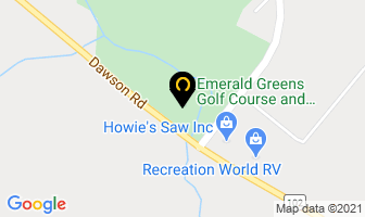 Emerald Greens Golf Course And Driving Range in Thunder Bay map