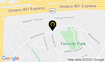 Emergency Locksmith Toronto in North York map