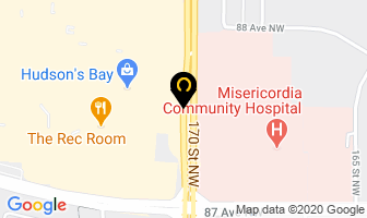 Emergia Hair Group in Edmonton map