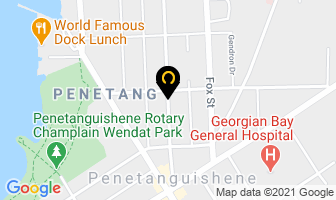Emery Bros Electric in Penetanguishene map