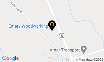 Emery Woodworking Ltd in Brampton map