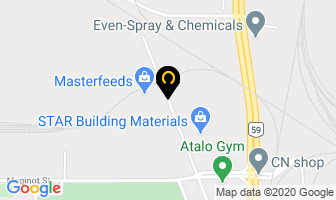 Emf Nutrition Ltd in Winnipeg map