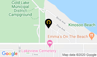 Emil's Fine Woodworks in Cold Lake map