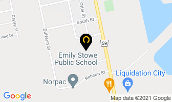 Emily Stowe Public School in Stouffville map