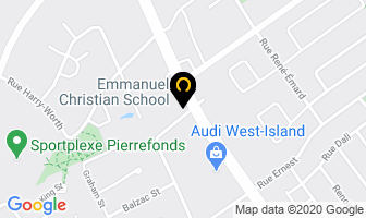 Emmanuel Christian School in Saint-Eustache map
