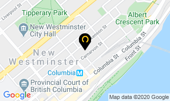 Emmanuel Pentecostal Church in New Westminster map