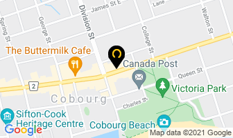 Emmons Financial Services in Cobourg map