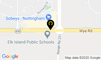 Empire Earthworks in Sherwood Park map