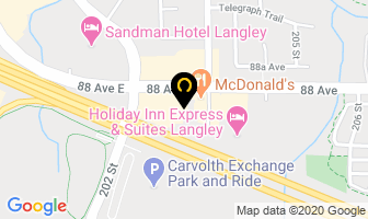 Empire Garden Chinese Restaurant in Langley map