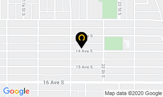 Empire Homes in Lethbridge map