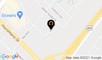 Empire Leaning Services in Mississauga map