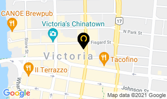 Empire Tattoo in Victoria map