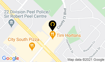Employment Access in Brampton map