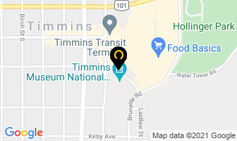 Employment Options Emploi in Timmins map