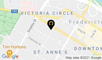 Empowerment Massage Clinic in Fredericton map