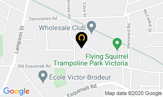 Empress Painting Ltd in Victoria map
