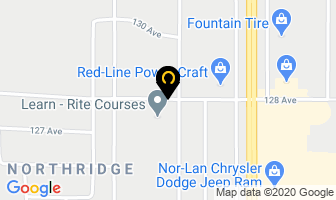 Emson Plumbing & Heating in Grande Prairie map