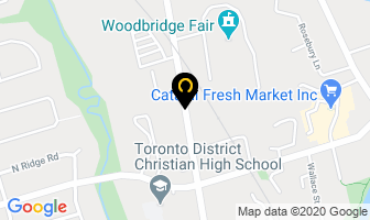 Enbridge Electric Connections in Vaughan map