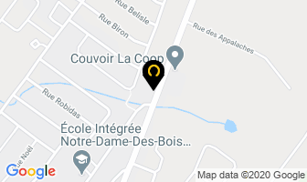 Encan A Commission in Victoriaville map