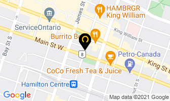 Encore Claims Services in Hamilton map