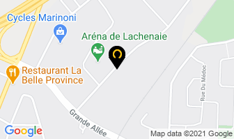 Encres Internationale Inx Corp in Terrace map