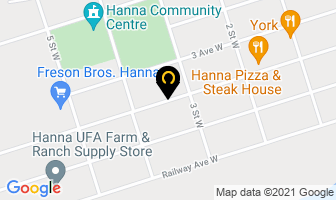 Endeavor Chartered Accountant in Hanna map