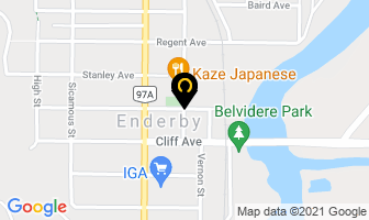 Enderby Community Dental Clinic in Enderby map