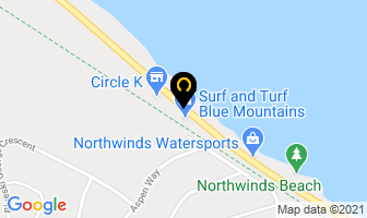 Endless Summer Surf Shop in The Blue Mountains map