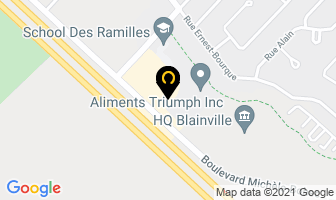 Energie Cardio in Blainville map