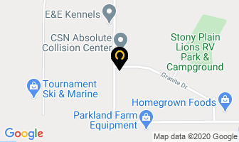 Energy Crane Service in Stony Plain map