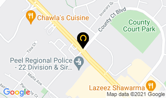 Enforcement Office (Sheriff) Provincial ¿ Courts - Brampton Enforcement Office in Brampton map