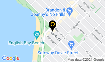 English Bay Dental Centre in Toronto map