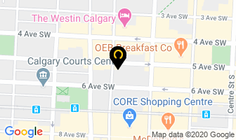 Enhance Energy Inc in Calgary map