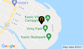 Enmark Ventures Ltd in Kaslo map