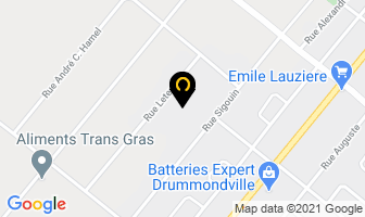 Enseignes Instal-Pro in Drummondville map