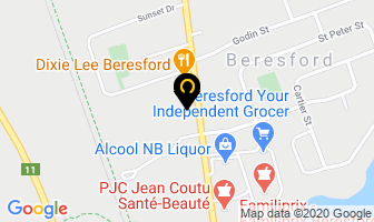 Enseignes Vision Signs in Beresford map