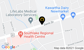 Ensign Security Services in Newmarket map