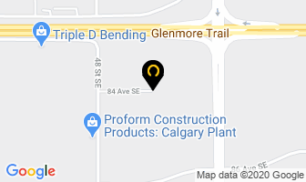 Ensteel Industries Ltd in Calgary map