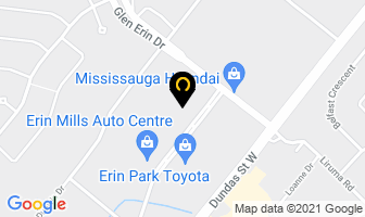 Enterprise Holdings Inc in Mississauga map
