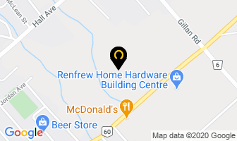 Enterprise Renfrew County in Aurora map