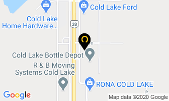 Enterprise Rent-A-Car in Cold Lake map