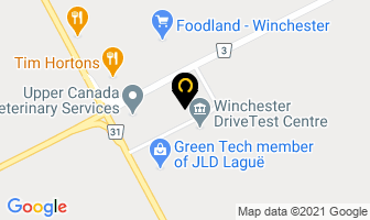 Enterprise Rent-A-Car in Winchester map