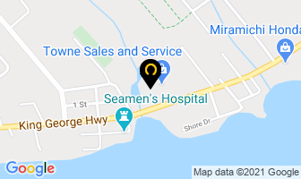 Enterprise Rent-A-Car in Miramichi map