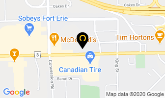 Enterprise Rent-A-Car in Mississauga map