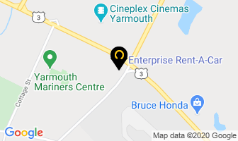 Enterprise Rent-A-Car in Yarmouth map
