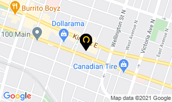 Enterprise Rent-A-Car in Hamilton map