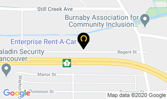 Enterprise Rent-A-Car in Brant map